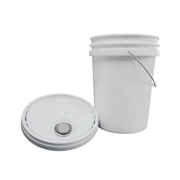 ePackageSupply T28W, L40GTS 3.5 Gallon Buckets with Lids-3 Pack, 3.5 gal, White