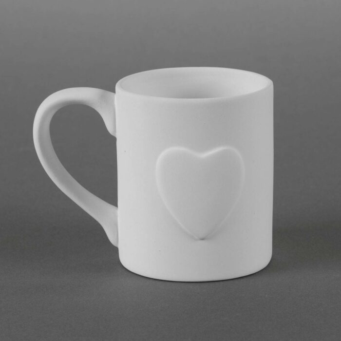 BQ SM 12OZ HEART PERSONALIZATION MUG