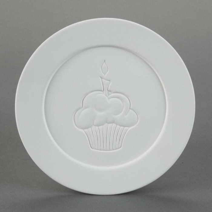 BQ SM CUPCAKE DINNER PLATE