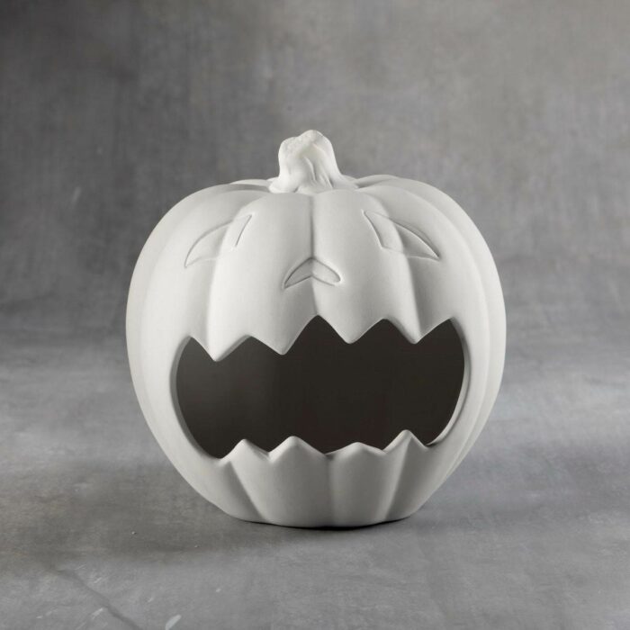 BQ SM FRIGHTFUL PUMPKIN CANDY HOLDER