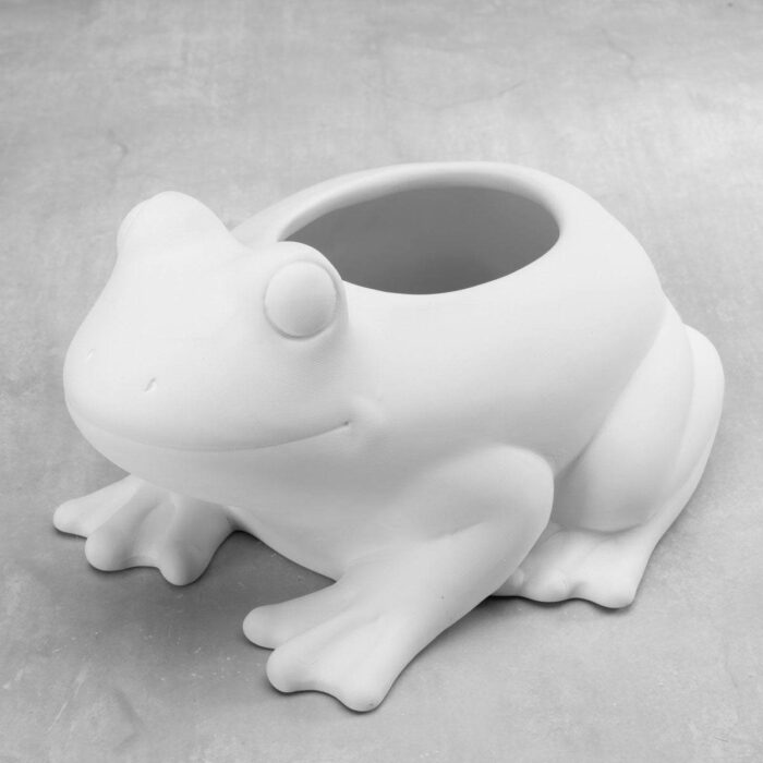 BQ LRG FROG PLANTER