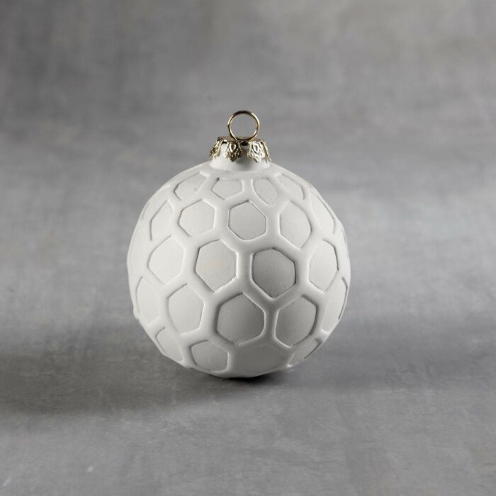 BQ SM HEXAGON ROUND ORNAMENT