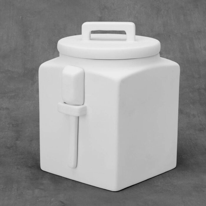 BQ LRG KITCHEN CANISTER W SCOOP