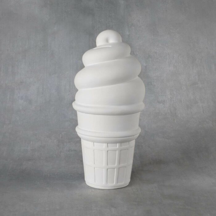 BQ LRG XL ICE CREAM CONE BANK