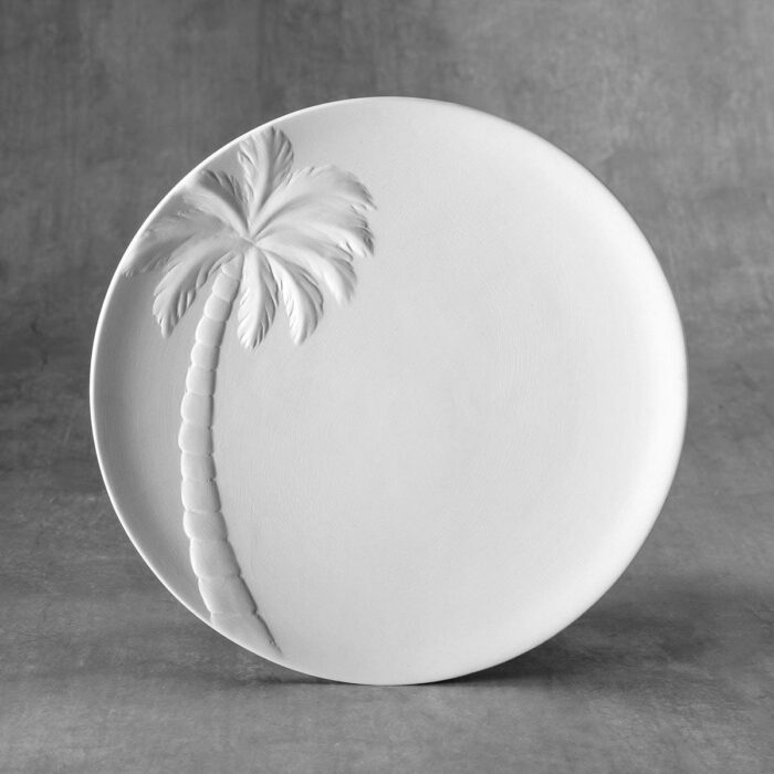 BQ SM PALM TREE PLATE