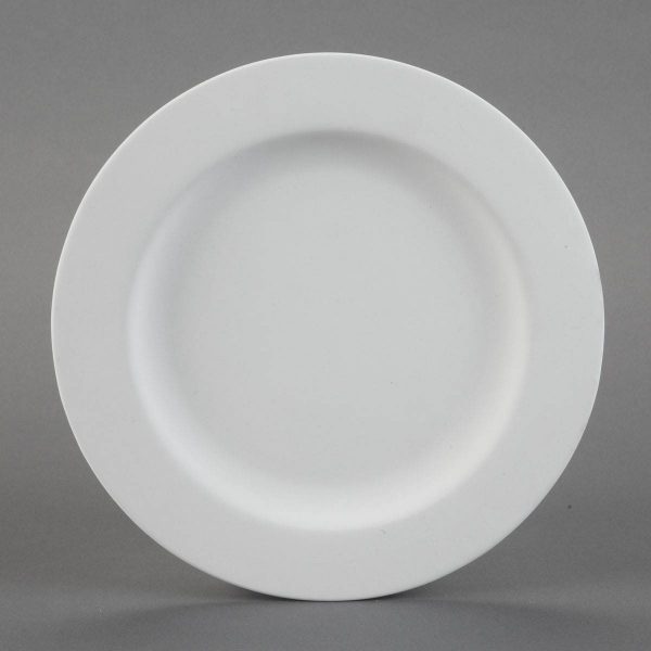 DUNCAN BQ MED RIMMED DINNER PLATE – Evans Ceramic Supply