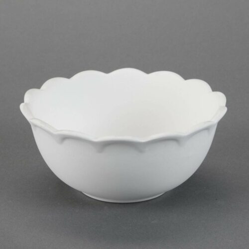 BQ SM SCALLOPED BOWL