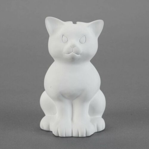 BQ SM SITTING KITTY BANK