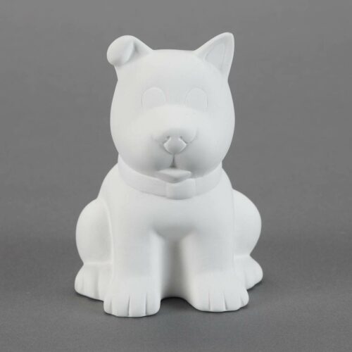 BQ SM SITTING PUPPY BANK