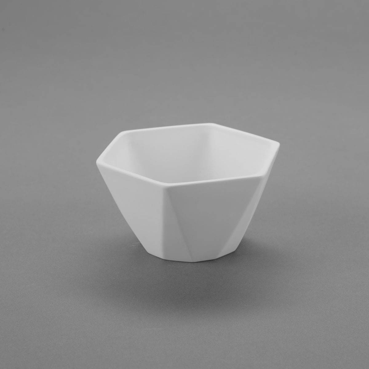 geometric ceramic bowl