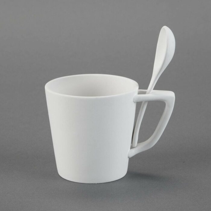 BQ SM SNACK MUG W SPOON