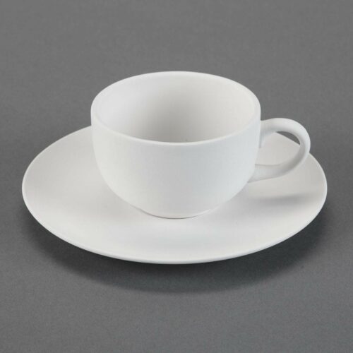 BQ SM TEA CUP AND SAUCER