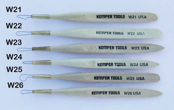 W25 Wire and Wood Tool 5 Kemper – The Potter's Center
