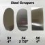 KEMPER S10 STEEL SCRAPER 3 3-4in