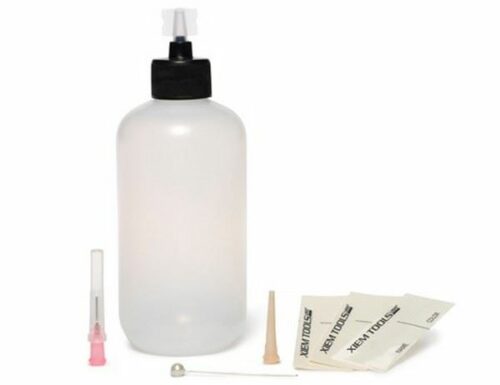 XIEM Customizable Applicator 8 oz bottle with cap and 14 gauge tip