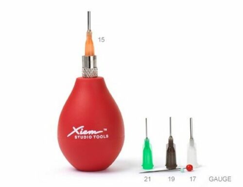 XIEM Precision Applicator 1 oz Bulb With 4Tips 14 Gauge 16 Gauge 18 Gauge 20 Gauge