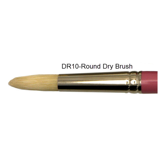 Dona Brushes 4 U Round Drybrush 10 – Evans Ceramic Supply