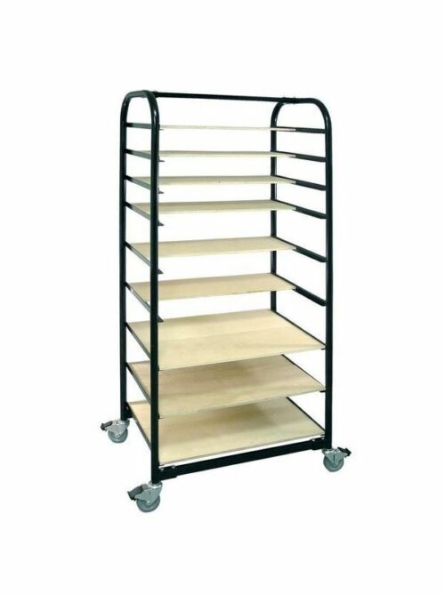 AMACO WARE CART WITH SHELVES