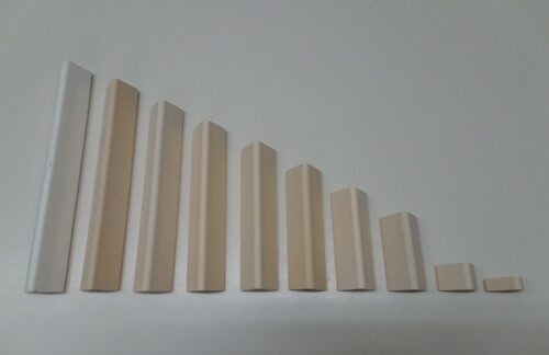Kiln Posts Small 1-1/4 Inch x 1 Inch each side